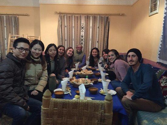 Auberge Des Peupliers Cafe Restaurant Akhendachou n'Aït Ouffi エクステリア 写真