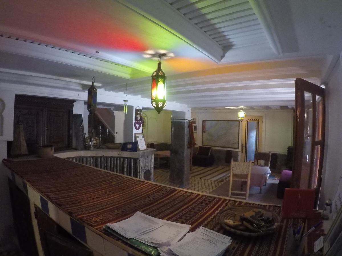 Auberge Des Peupliers Cafe Restaurant Akhendachou n'Aït Ouffi エクステリア 写真